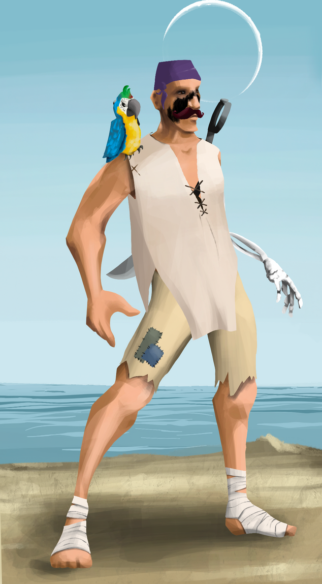 AlgoSeas Pirate #32089 NFT on Algorand