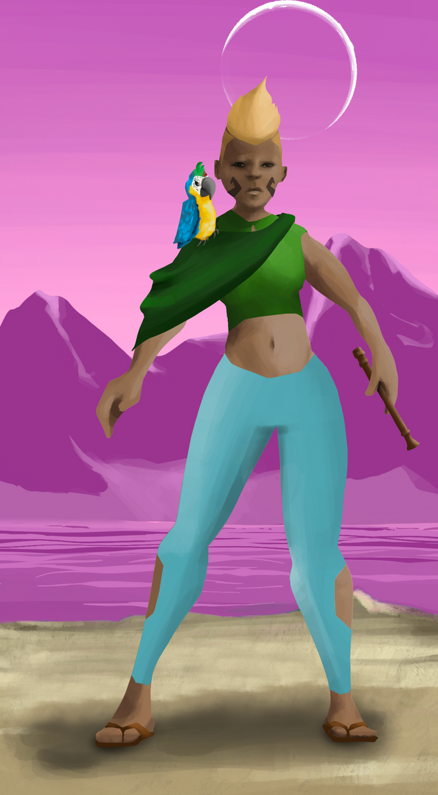 AlgoSeas Pirate #32105 NFT on Algorand