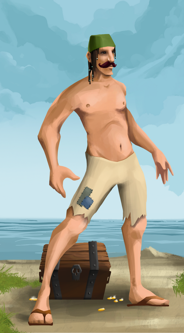 AlgoSeas Pirate #3211 NFT on Algorand