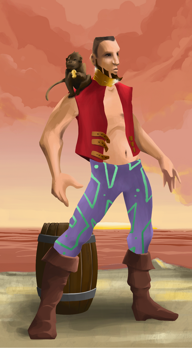 AlgoSeas Pirate #32115 NFT on Algorand