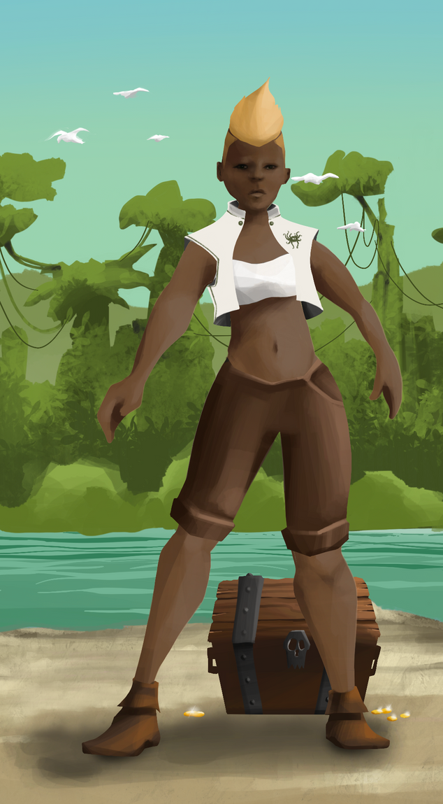 AlgoSeas Pirate #32132 NFT on Algorand