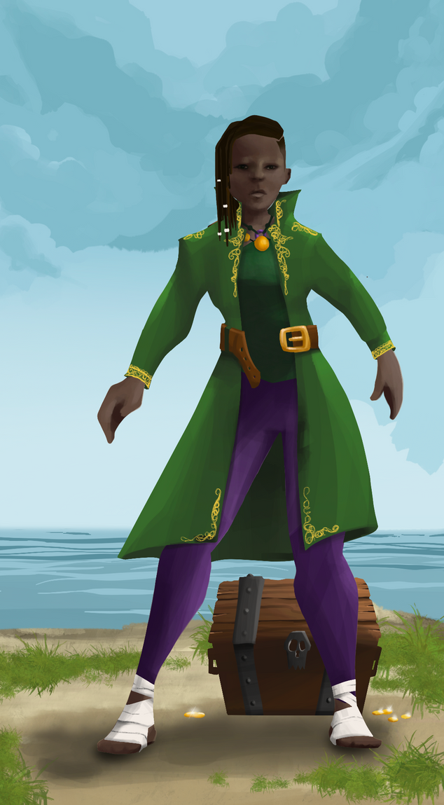 AlgoSeas Pirate #32134 NFT on Algorand