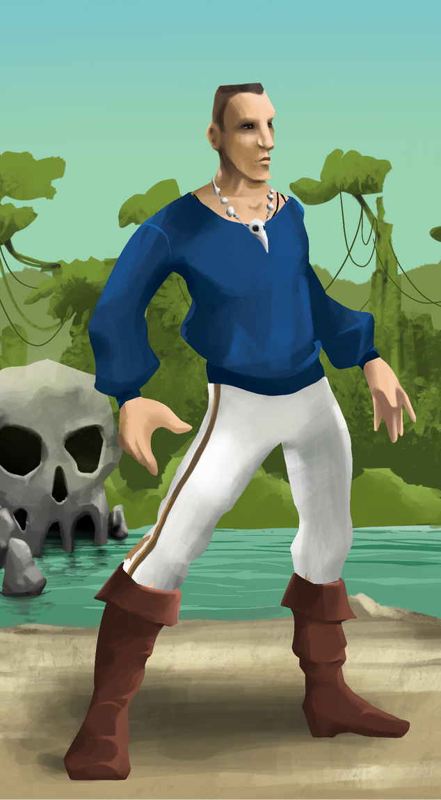 AlgoSeas Pirate #32135 NFT on Algorand