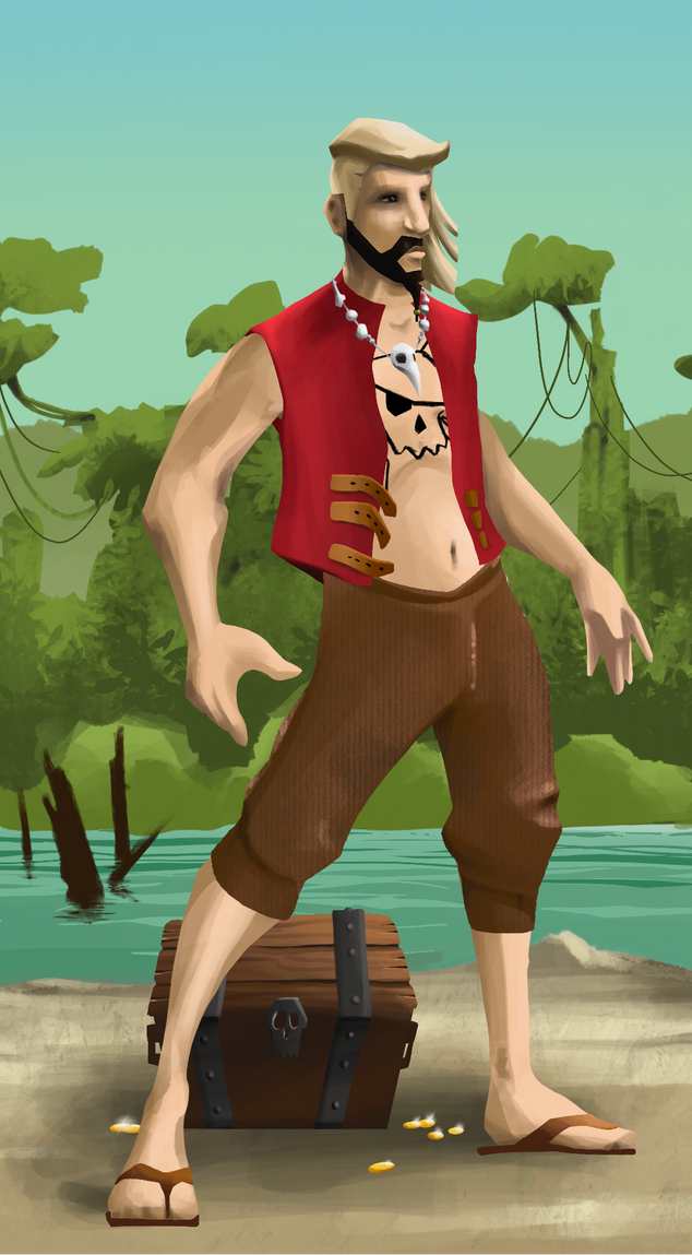 AlgoSeas Pirate #32139 NFT on Algorand