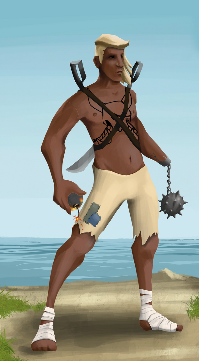 AlgoSeas Pirate #32147 NFT on Algorand