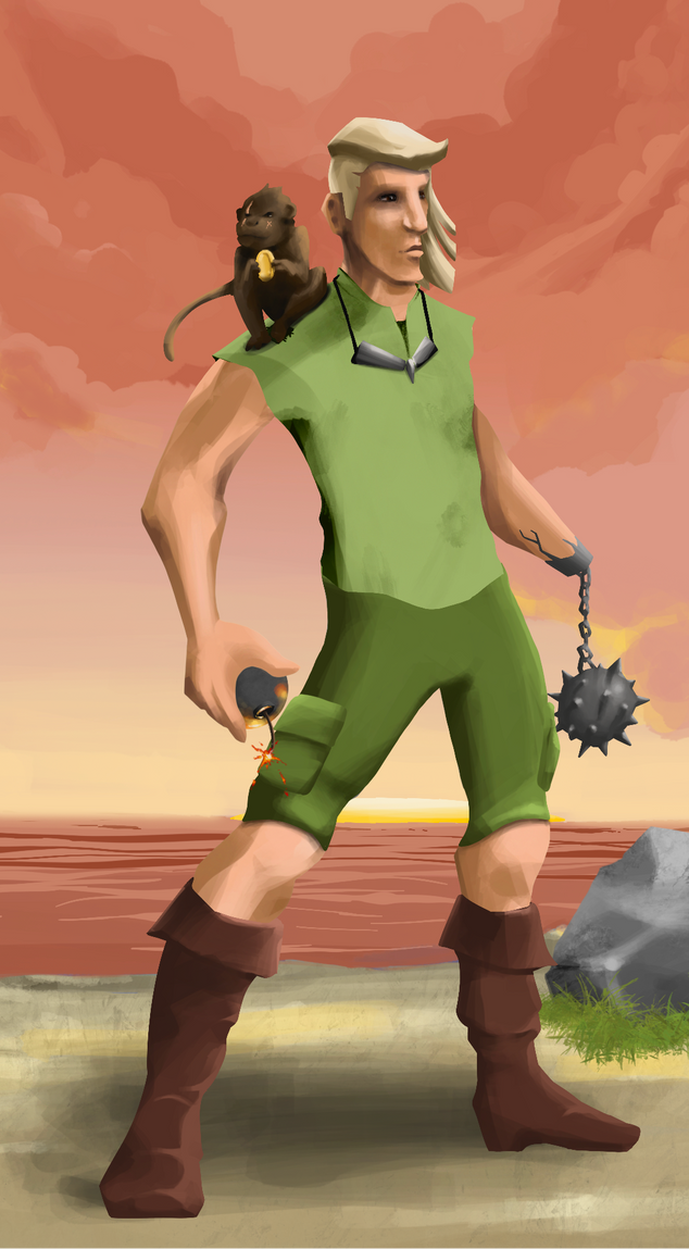 AlgoSeas Pirate #32165 NFT on Algorand