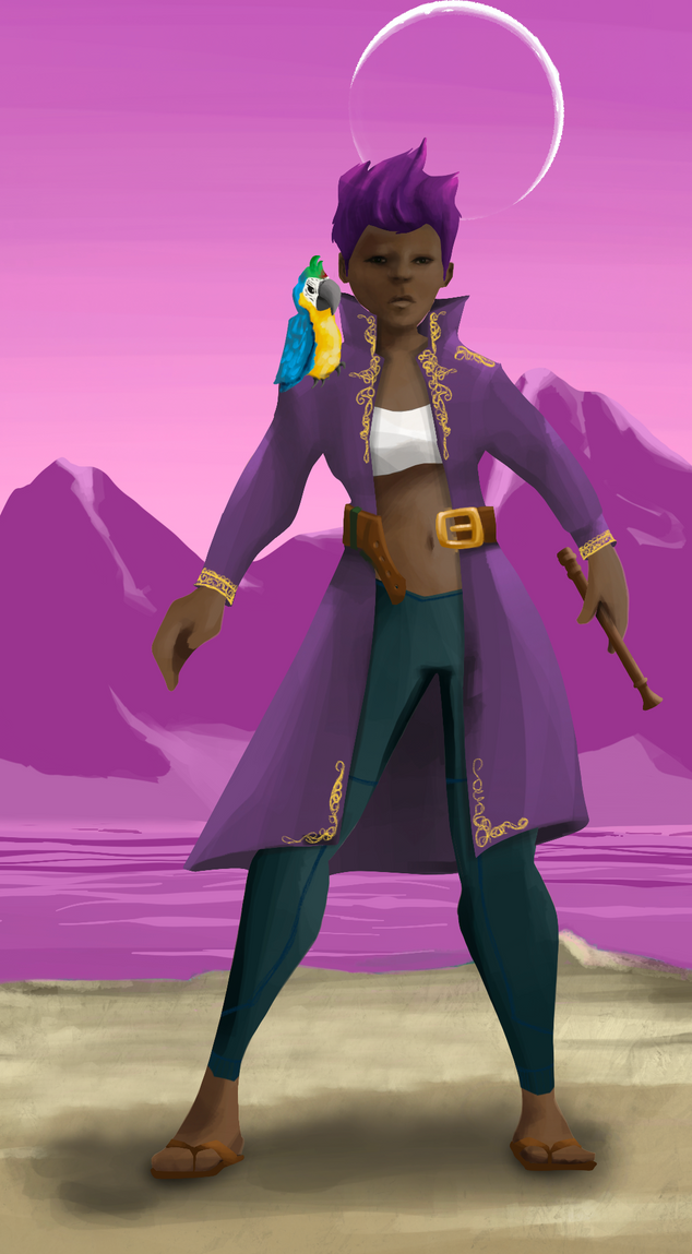 AlgoSeas Pirate #32173 NFT on Algorand