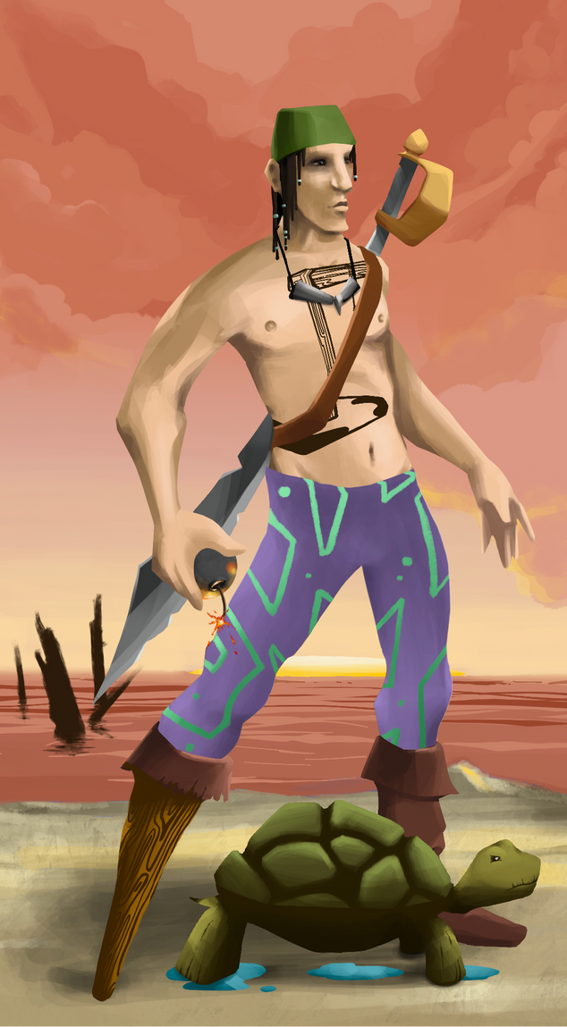 AlgoSeas Pirate #32174 NFT on Algorand