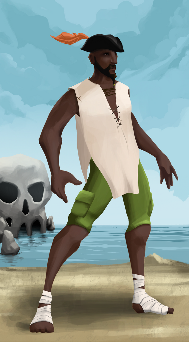 AlgoSeas Pirate #32175 NFT on Algorand