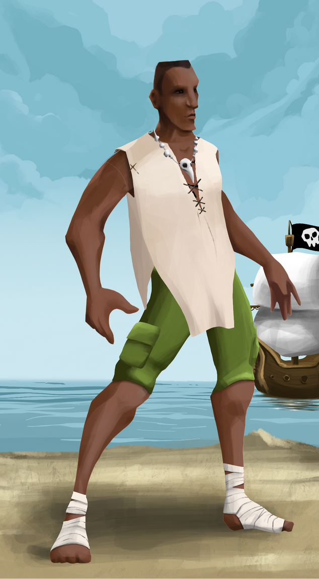 AlgoSeas Pirate #32176 NFT on Algorand