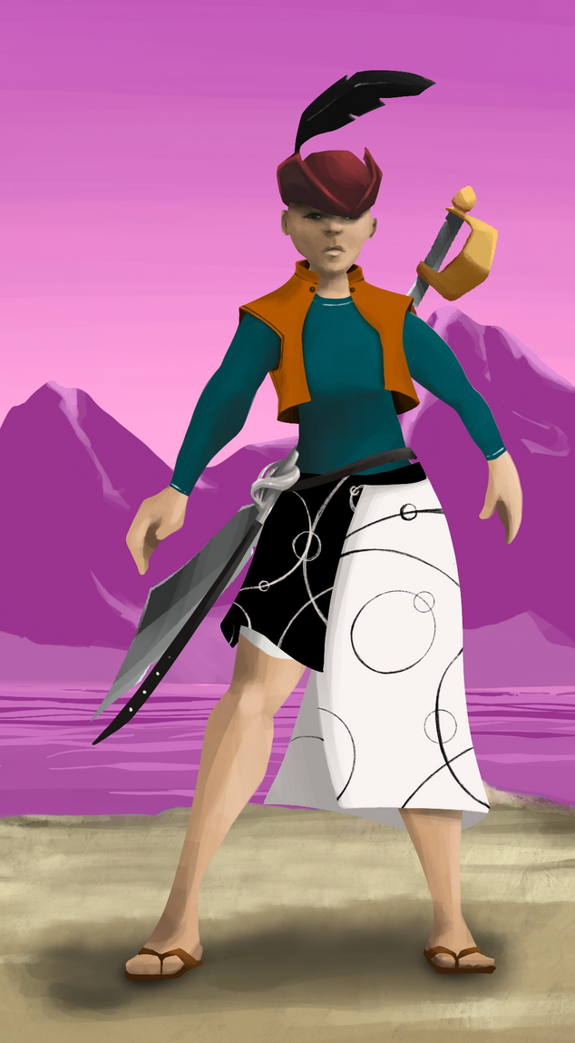 AlgoSeas Pirate #32182 NFT on Algorand