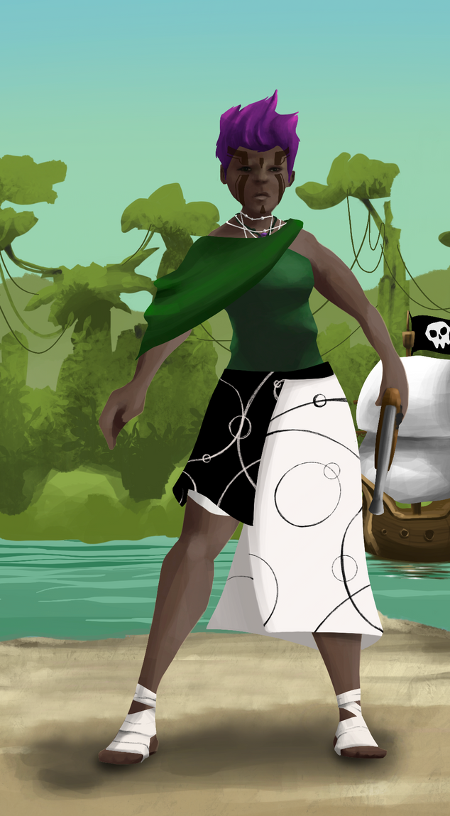 AlgoSeas Pirate #32199 NFT on Algorand