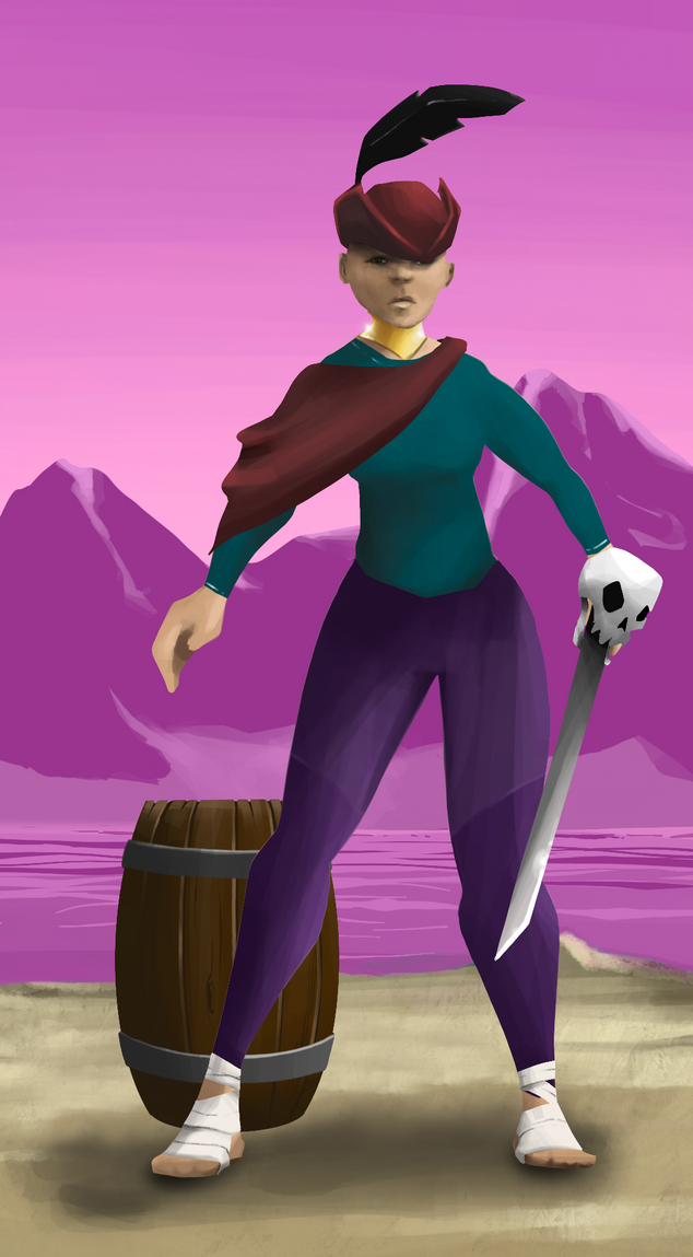 AlgoSeas Pirate #32200 NFT on Algorand