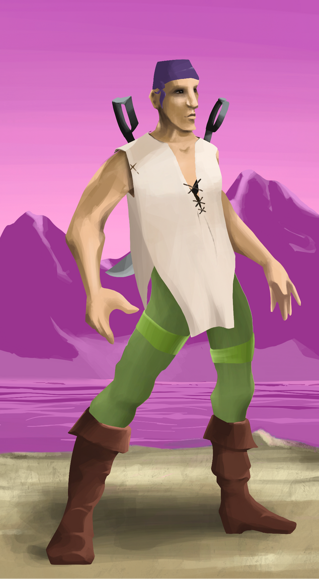 AlgoSeas Pirate #32205 NFT on Algorand