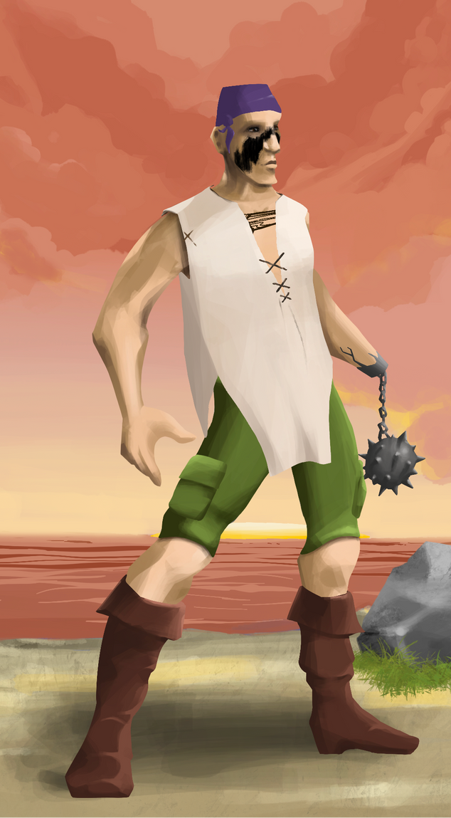 AlgoSeas Pirate #32207 NFT on Algorand