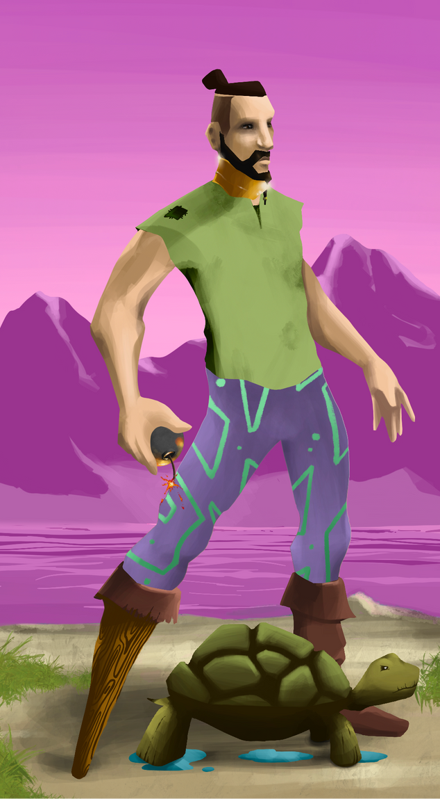 AlgoSeas Pirate #32213 NFT on Algorand