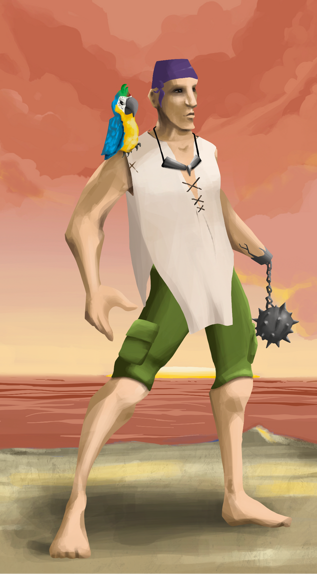 AlgoSeas Pirate #32227 NFT on Algorand