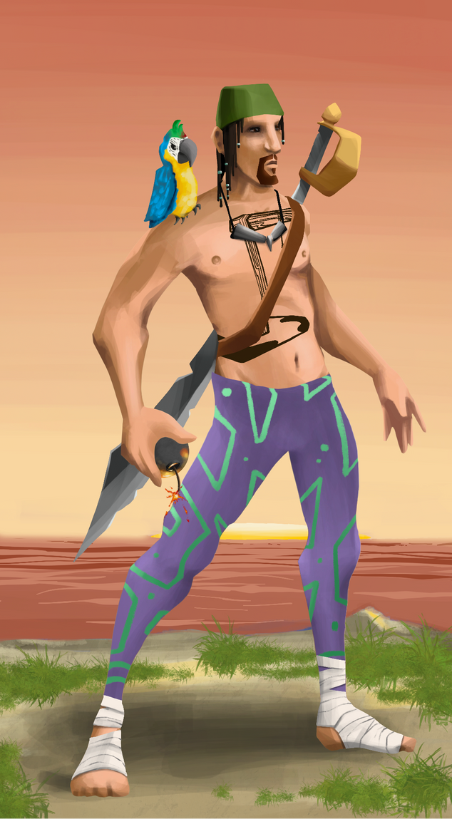 AlgoSeas Pirate #32234 NFT on Algorand