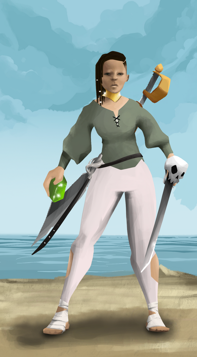 AlgoSeas Pirate #3225 NFT on Algorand