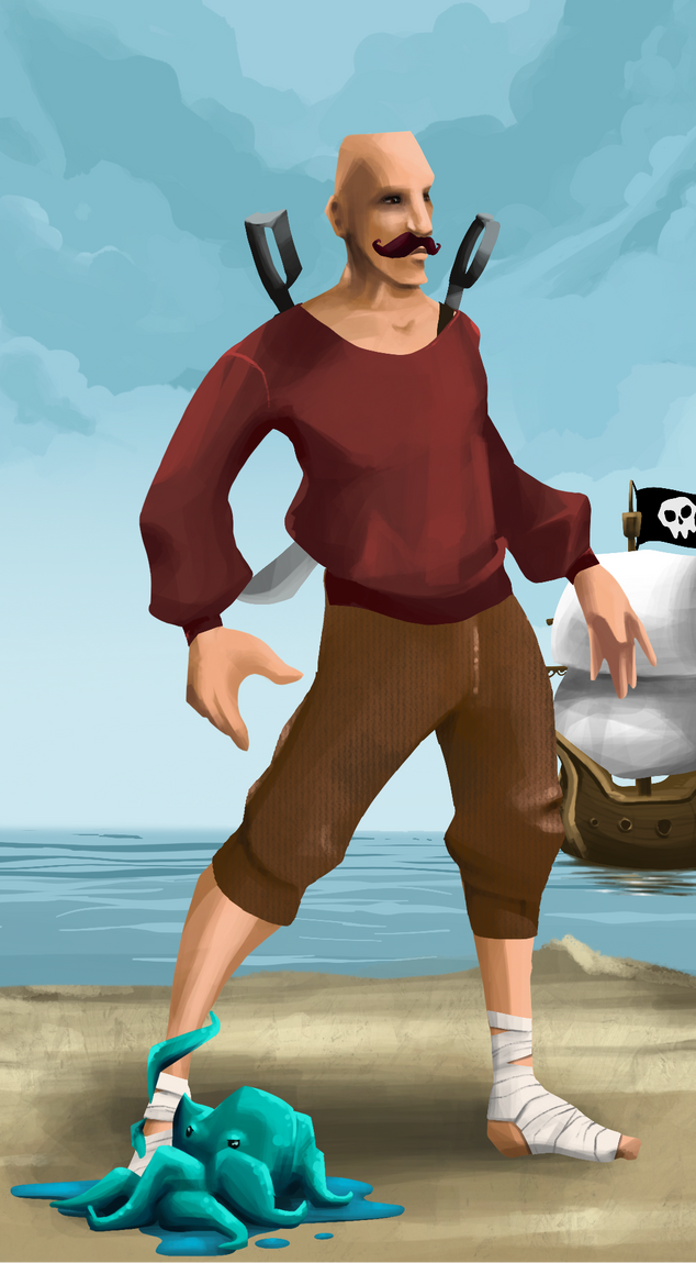 AlgoSeas Pirate #32262 NFT on Algorand