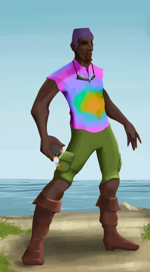 AlgoSeas Pirate #32264 NFT on Algorand