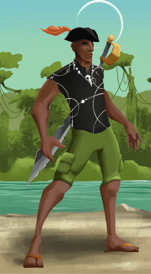 AlgoSeas Pirate #32265 NFT on Algorand