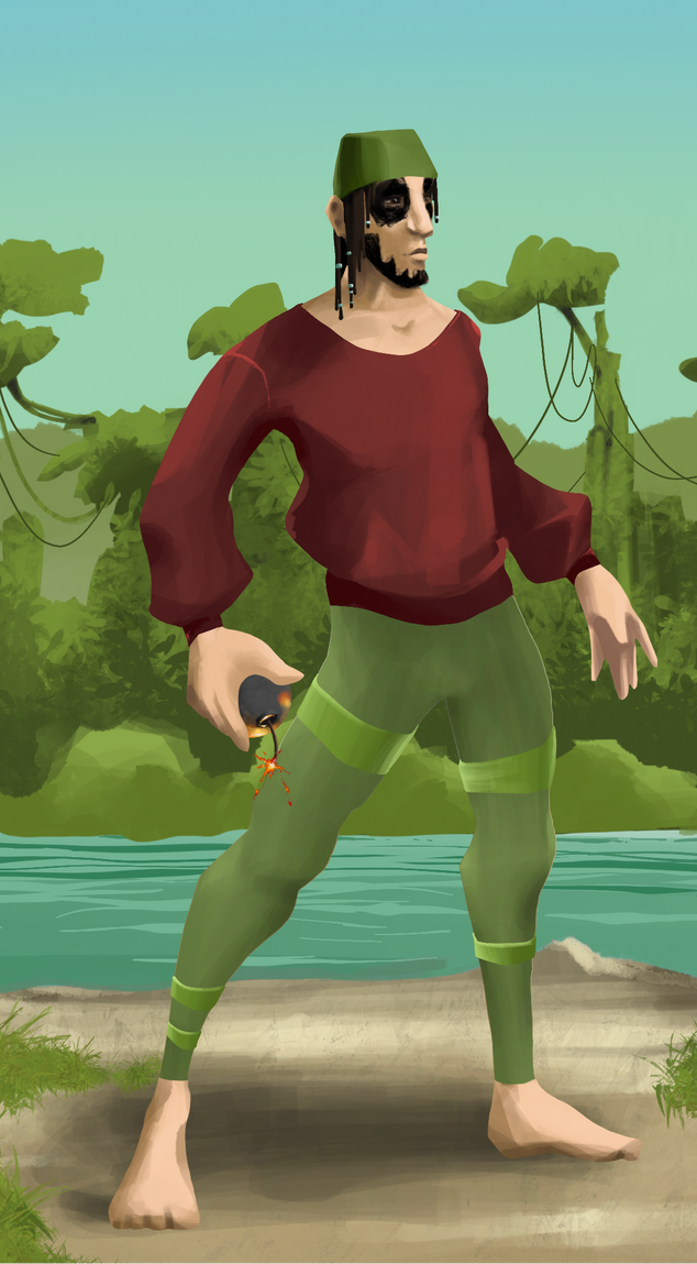 AlgoSeas Pirate #32267 NFT on Algorand