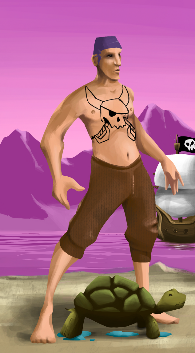 AlgoSeas Pirate #32275 NFT on Algorand