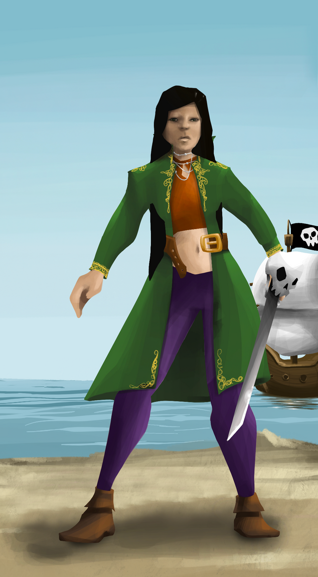 AlgoSeas Pirate #32277 NFT on Algorand