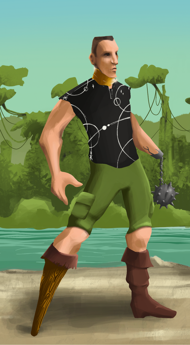 AlgoSeas Pirate #32280 NFT on Algorand