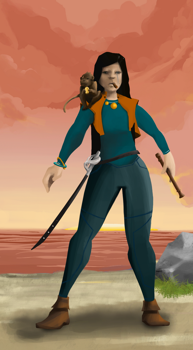 AlgoSeas Pirate #32282 NFT on Algorand