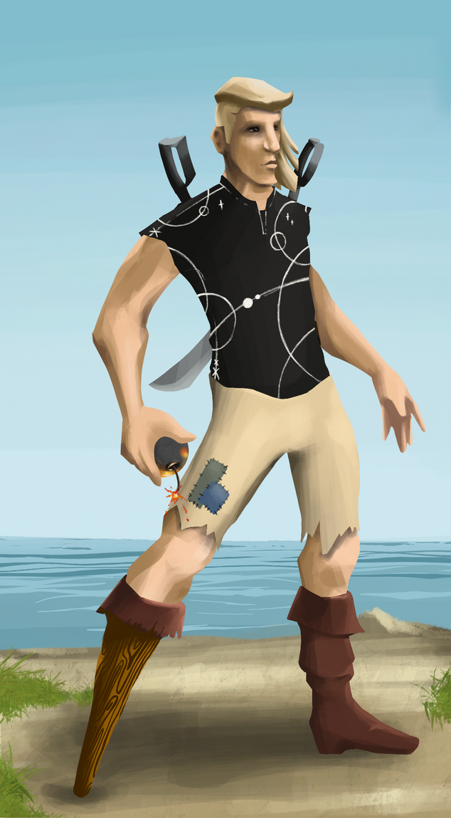 AlgoSeas Pirate #32291 NFT on Algorand