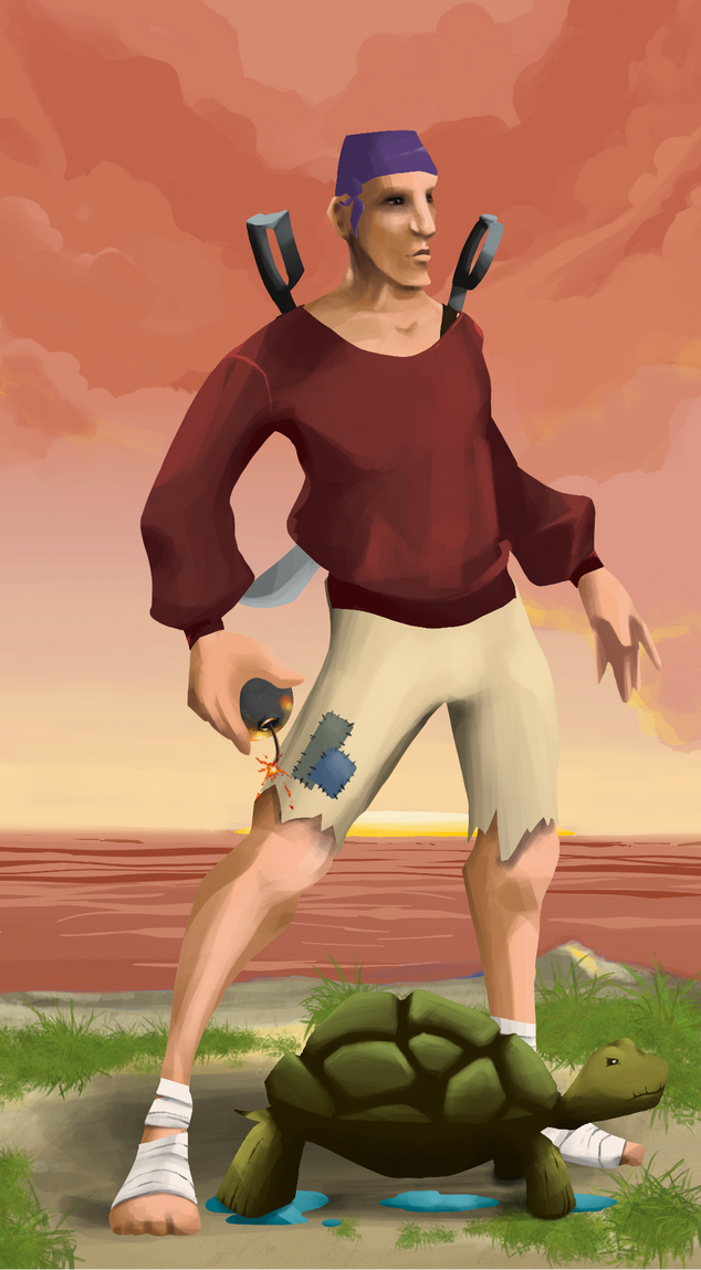 AlgoSeas Pirate #32295 NFT on Algorand