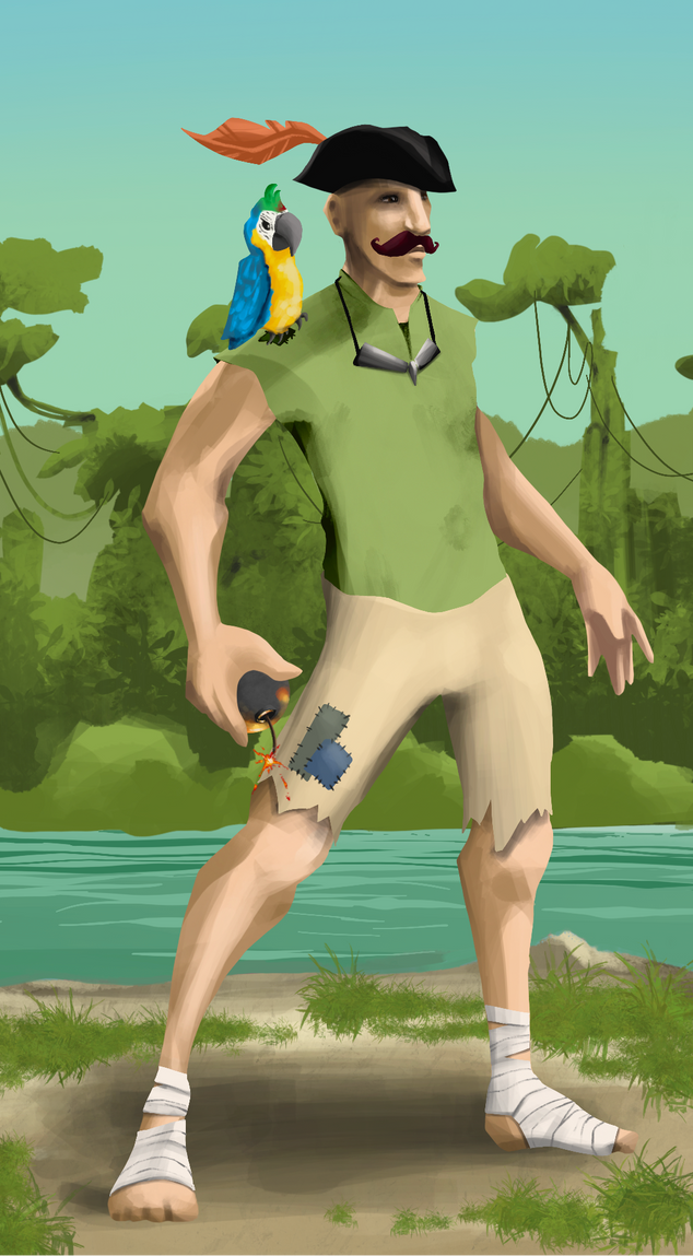 AlgoSeas Pirate #32299 NFT on Algorand