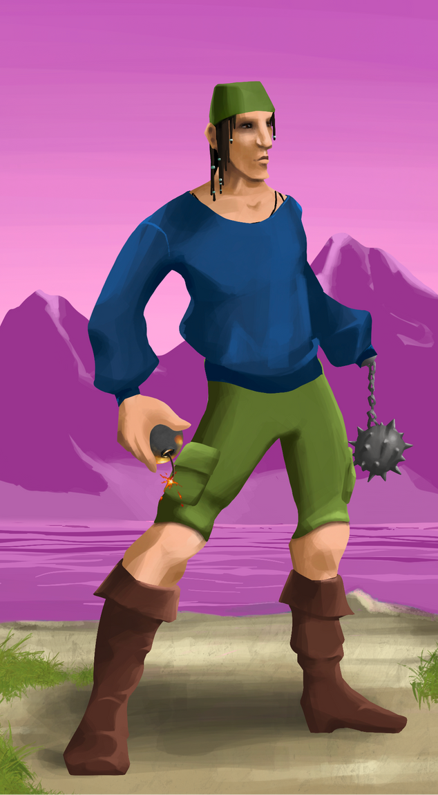 AlgoSeas Pirate #32318 NFT on Algorand