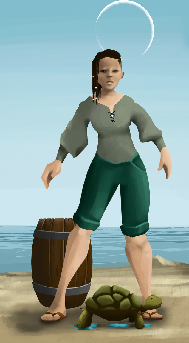 AlgoSeas Pirate #32325 NFT on Algorand