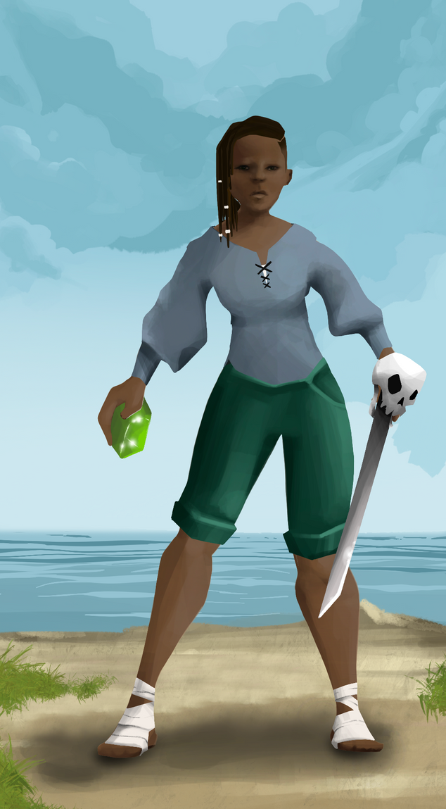 AlgoSeas Pirate #32328 NFT on Algorand