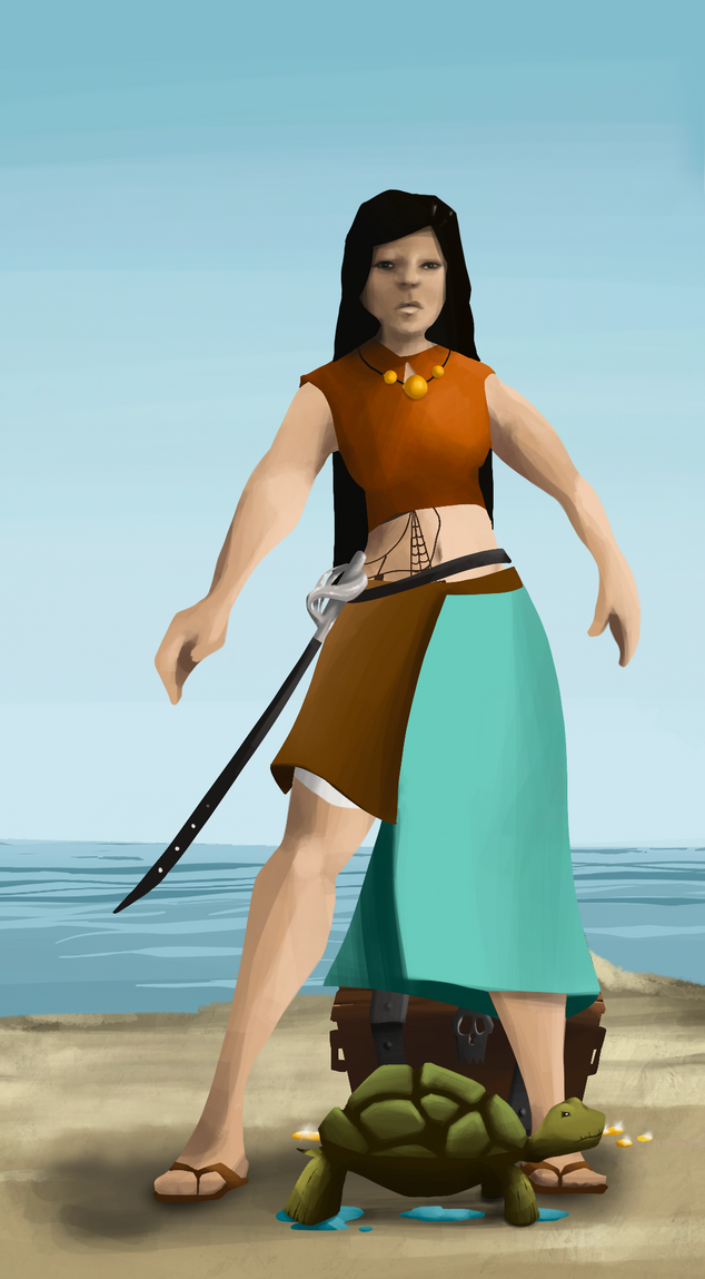 AlgoSeas Pirate #32330 NFT on Algorand