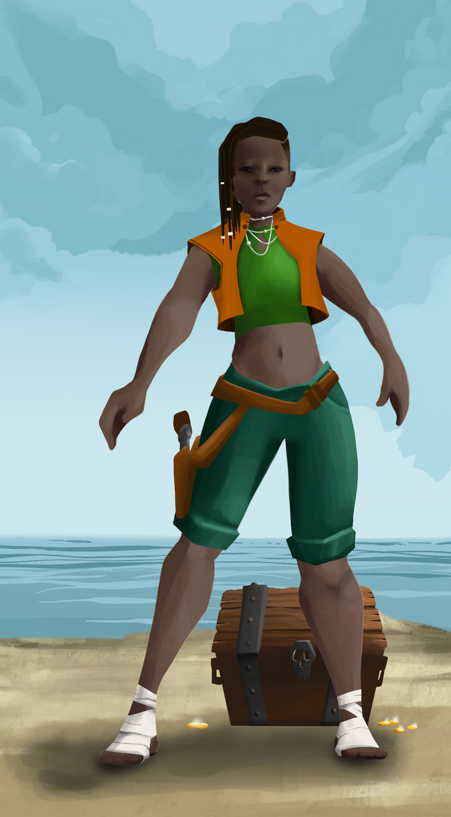 AlgoSeas Pirate #32338 NFT on Algorand