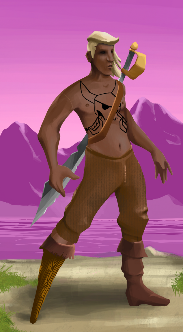 AlgoSeas Pirate #32347 NFT on Algorand