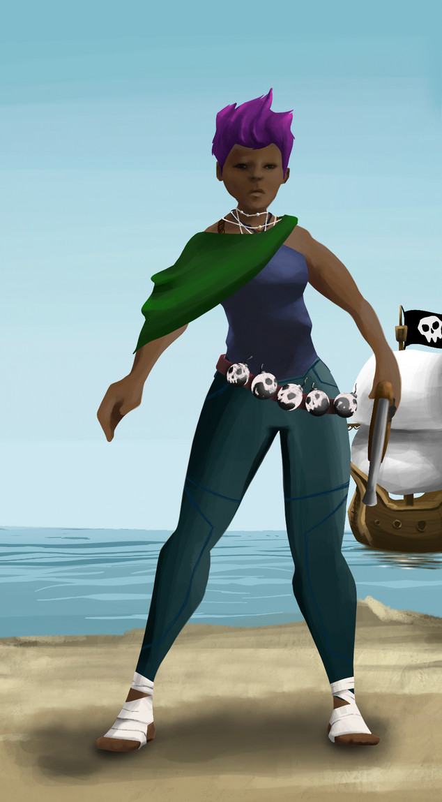 AlgoSeas Pirate #32351 NFT on Algorand