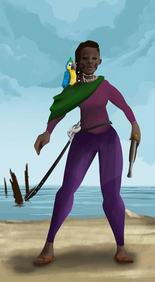 AlgoSeas Pirate #32356 NFT on Algorand