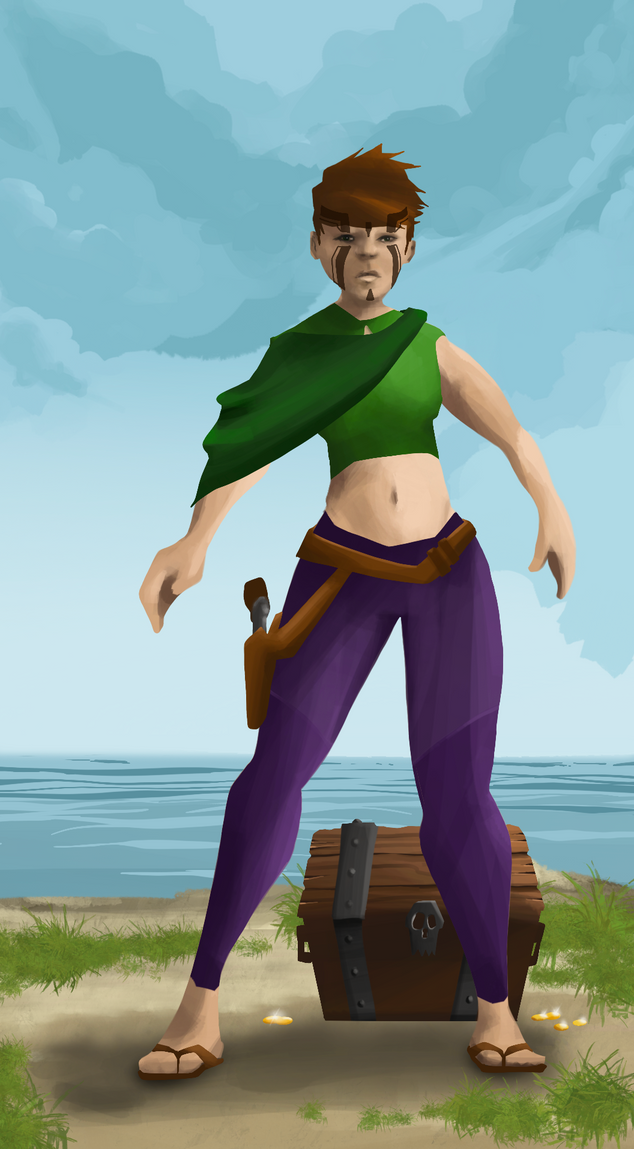 AlgoSeas Pirate #32357 NFT on Algorand