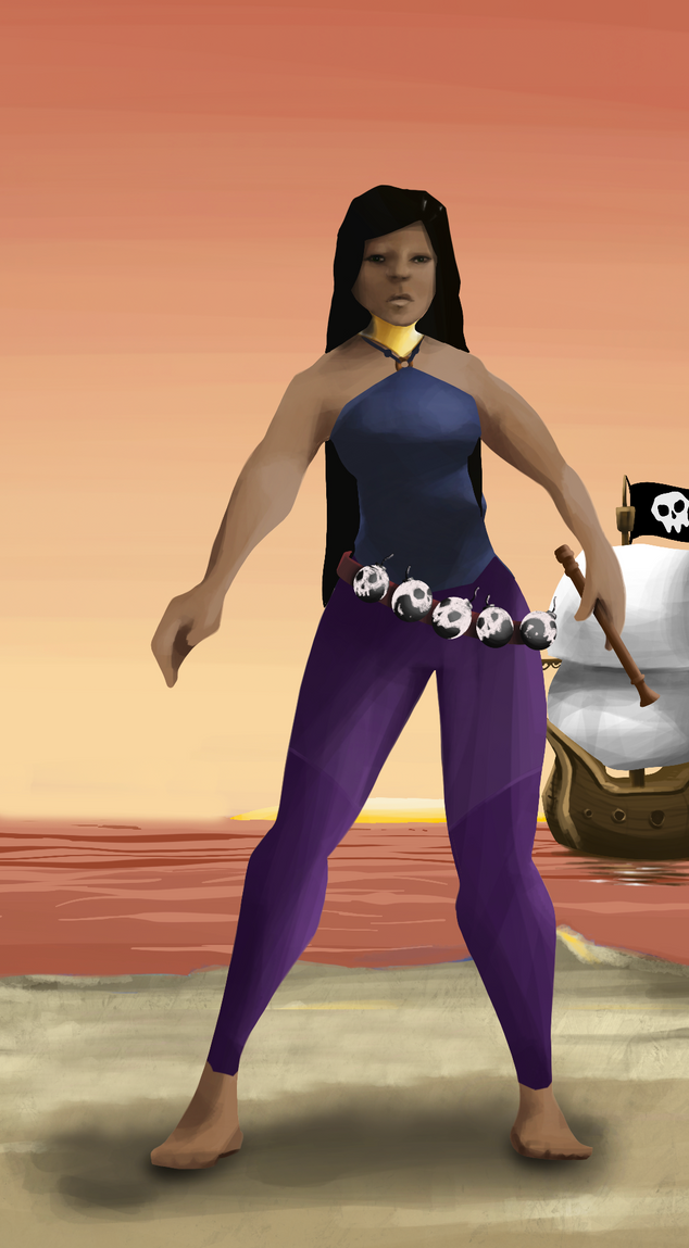 AlgoSeas Pirate #32366 NFT on Algorand