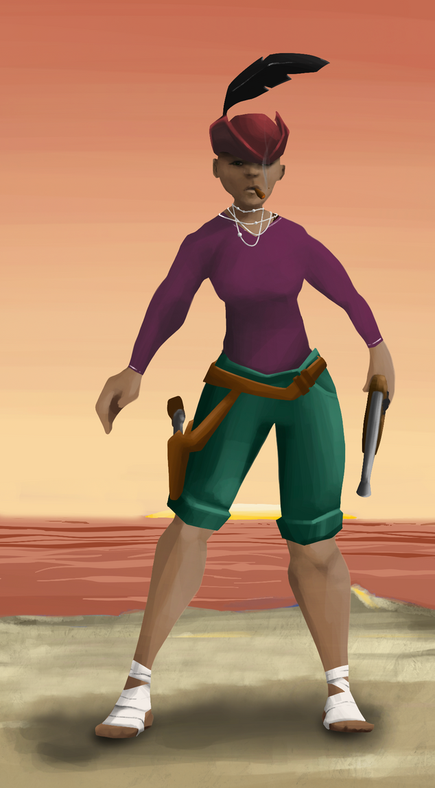 AlgoSeas Pirate #32370 NFT on Algorand