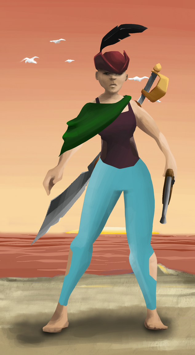 AlgoSeas Pirate #32372 NFT on Algorand