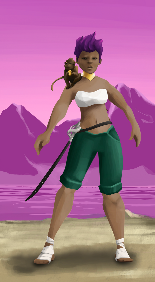 AlgoSeas Pirate #32376 NFT on Algorand