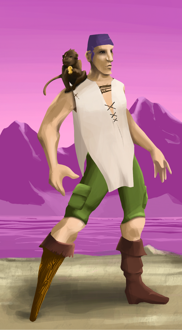 AlgoSeas Pirate #32381 NFT on Algorand