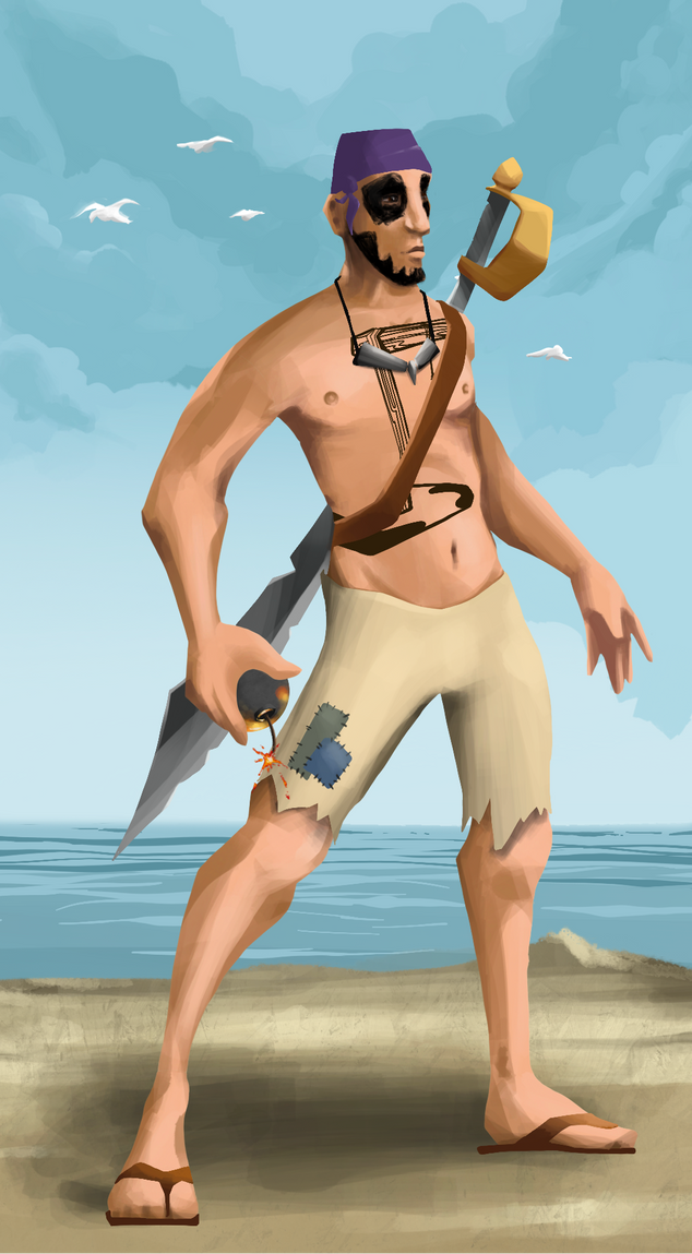 AlgoSeas Pirate #32389 NFT on Algorand