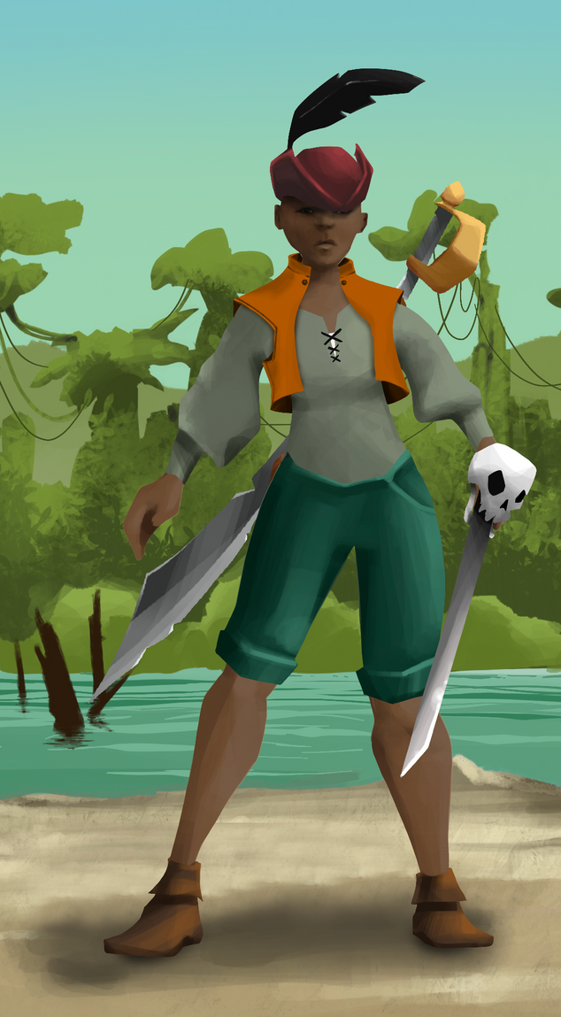 AlgoSeas Pirate #32394 NFT on Algorand